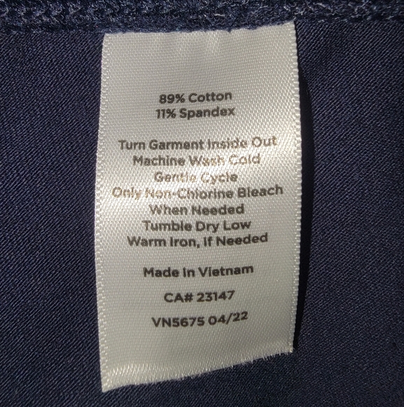 Talbots Navy Leggings - Picture 4 of 6